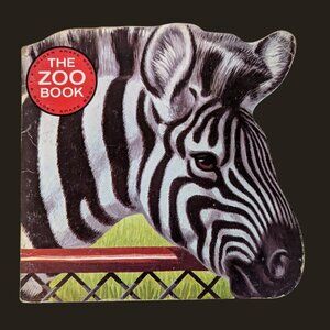 The Zoo Book – Vintage Golden Shape Book